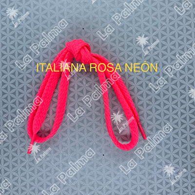 ITALIANA AGUJETA PLANA 055 cm ROSA NEON