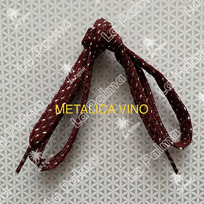 METALICA FANTASIA AGUJETA PLANA 080 cm VINO 292
