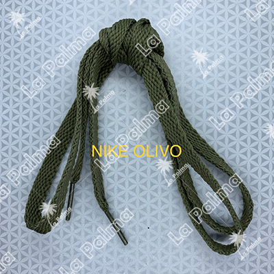 NIKE AGUJETA PLANA 080 cm OLIVA