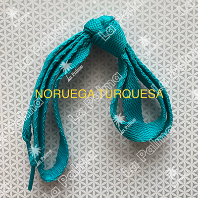 NORUEGA AGUJETA PLANA 120 cm TURQUESA